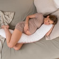 Doomoo Buddy multifunkční kojící polštář Flower Pink