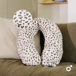 Doomoo Buddy multifunkční kojící polštář LEOPARD CREAM