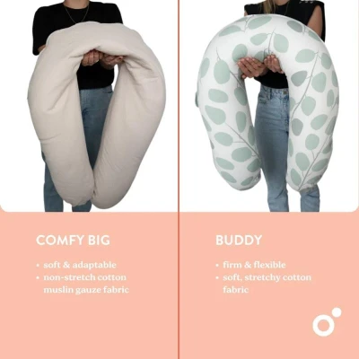 Doomoo Buddy multifunkční kojící polštář LEOPARD CREAM