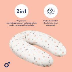 Doomoo Buddy multifunkční kojící polštář PEACHES