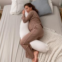 Doomoo Buddy multifunkční kojící polštář Silver Dots