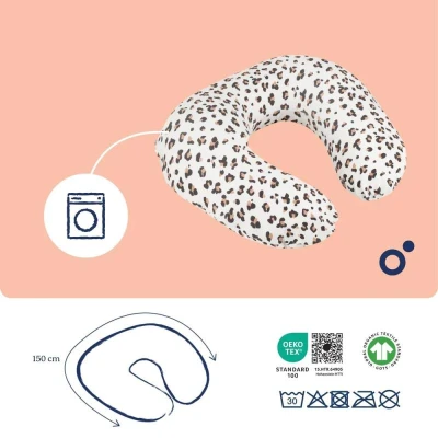 Doomoo Softy multifunkční polštář Leopard Cream
