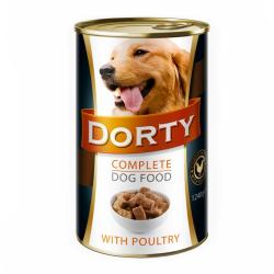 DORTY Dog Drůbeží, konzerva 1240 g (bal. 12 ks)