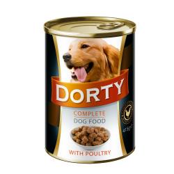 DORTY Dog Drůbeží, konzerva 415 g (bal. 24 ks)