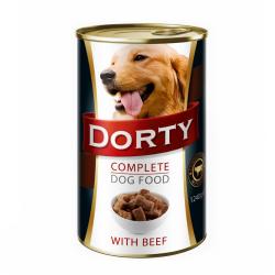 DORTY Dog Hovězí, konzerva 1240 g (bal. 12 ks)