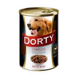 DORTY Dog Hovězí, konzerva 415 g (bal. 24 ks)