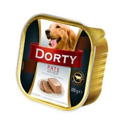 DORTY Dog Hovězí, vanička 300 g (bal. 9 ks)