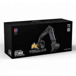 Double E RC bagr Volvo EC160E žlutý dálkově ovládaný model 1:16