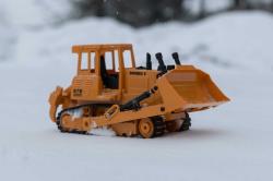 Buldozer, 1:20, funkční lžíce, zvukový modul, LED, RTR