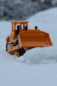 Buldozer, 1:20, funkční lžíce, zvukový modul, LED, RTR