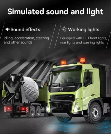 DOUBLE E VOLVO FMX RC sklápěč 1/20