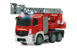 DOUBLE E RC hasičský truck Merecedes-Benz Antos s funkční stříkačkou a žebříkem 1:20 DOUBLE E RC hasičský truck Merecedes-Benz Antos s funkční stříkačkou a žebříkem 1:20