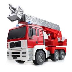 MAN FIRE TRUCK 4WD Hasiči, 1:20, zvukový modul, LED, funkční žebřík, RTR