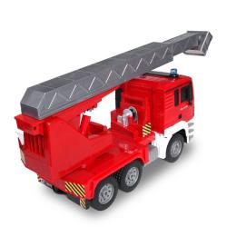 MAN FIRE TRUCK 4WD Hasiči, 1:20, zvukový modul, LED, funkční žebřík, RTR