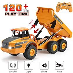 DOUBLE E RC kloubový dumper VOLVO A40G 1:26