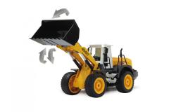 DOUBLE E RC kolový nakladač Wheel Loader s funkční lžící 1:20