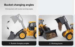 DOUBLE E RC Nakladač Volvo L50H 1:16