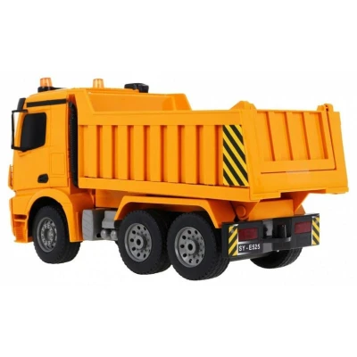 DOUBLE E RC sklápěč Mercedes-Benz Arocs Dump Truck s funkční korbou 1:20