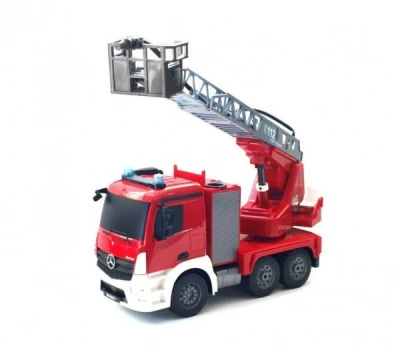 Double Eagle Hasící auto Mercedes Arocs s opravdovým vodním dělem 2,4GHz Double Eagle Hasící auto Mercedes Arocs s opravdovým vodním dělem 2,4GHz