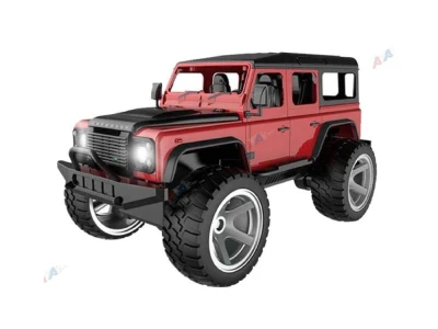 DoubleE RC Jeep Land Rover Defender RTR červený DoubleE RC Jeep Land Rover Defender RTR červený