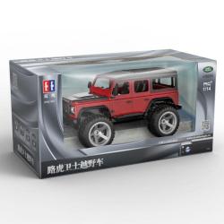 DoubleE RC Jeep Land Rover Defender RTR červený