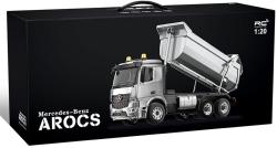 S-idee Mercedes-Benz Arocs RC kovový sklápěč, 1:20, 4WD, šedý + sleva 600,- na příslušenství