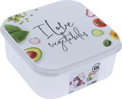 Dóza čtverc.s potiskem sada 4díl.(0,3+0,45+0,65+1,0l) PH