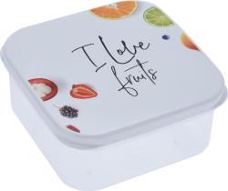 Dóza čtverc.s potiskem sada 4díl.(0,3+0,45+0,65+1,0l) PH