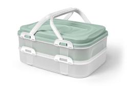 Dóza Piknik s uchy, 2 patra, 40x30x18cm PH (VÝPRODEJ)