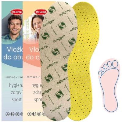 Dr.Grepl Dr. Grepl Dámské vložky do bot žluté Dr.Grepl Dr. Grepl Dámské vložky do bot žluté