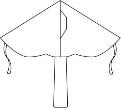Drak létající jednorožec 140cm pro holky nylon v sáčku