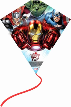 Drak létající nylonový s potiskem Avengers