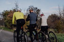 Force ENDLESS fluo cyklistický dres - dlouhý rukáv