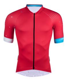 Force GAME červený cyklistický dres - kr. rukáv