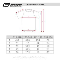 Force KID MTB CHEERY dětský cyklodres