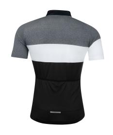 Force VIEW čierno-sedo-biely cyklodres