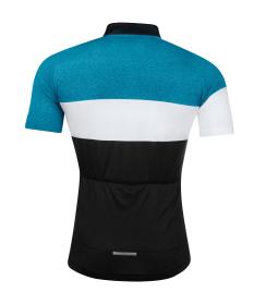 Force VIEW černo-modro-bílý cyklodres