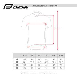 Force VIVID LADY černý dámský cyklistický dres