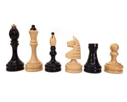 Drevene sachy Česká klubovka Original s luxusní dřevěnou šachovnicí