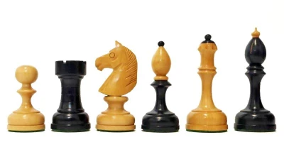 Česká Klubovka Retro Elegance dřevěné šachové figurky