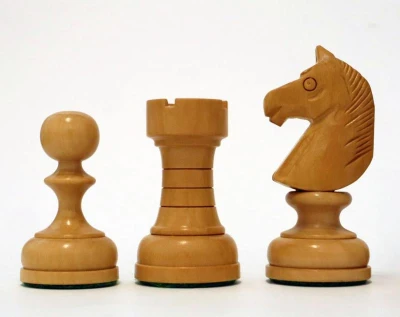 Česká Klubovka Retro Elegance dřevěné šachové figurky