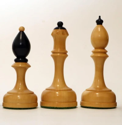 Česká Klubovka Retro Elegance dřevěné šachové figurky