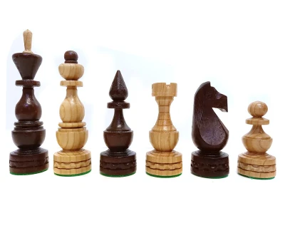 Faraon dřevěné šachové figurky