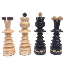 Dřevěné-šachy.cz Dřevěné šachy.cz Figurky Grand Maximus inkrustované mědí