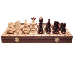 Drevene-sachy.cz Drevene sachy.cz Šachy Grand Maximus inkrustované mědí