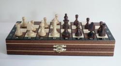 Drevene-sachy.cz Drevene sachy.cz Šachy magnetické dřevěné hnědé