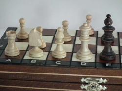 Drevene-sachy.cz Drevene sachy.cz Šachy magnetické dřevěné hnědé