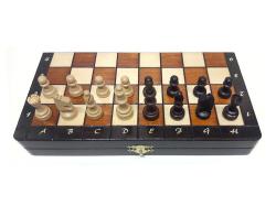 Drevené-šachy.sk Drevené šachy.sk Šachy magnetické hnedé 28 cm