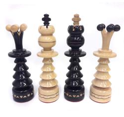 Drevene-sachy.cz Drevene sachy.cz Šachy Super Grand Maximus inkrustované mědí