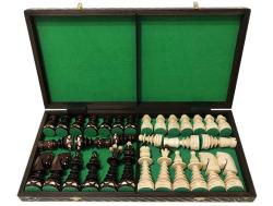 Drevene-sachy.cz Drevene sachy.cz Šachy Super Grand Maximus inkrustované mědí